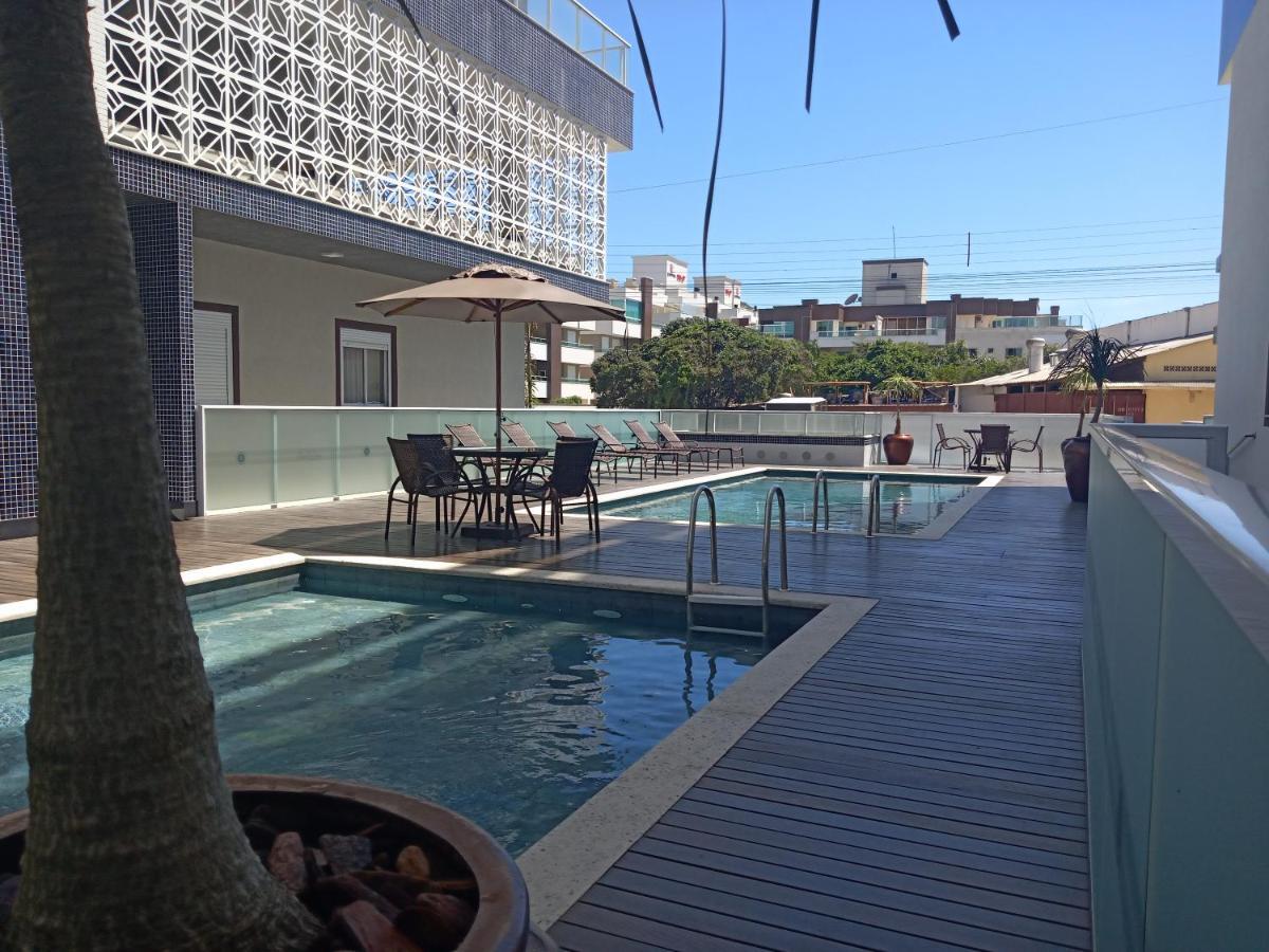 Mariscal 02 dormitórios, 80m do mar, com piscina Bombinhas Exterior foto